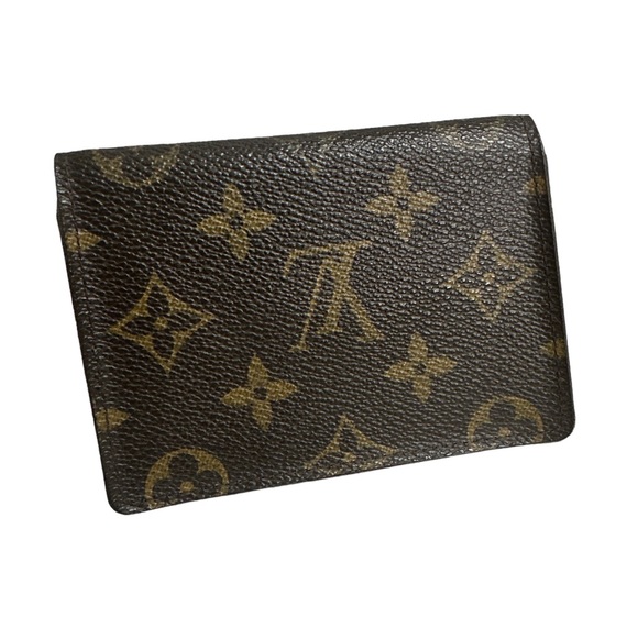 Louis Vuitton Card Holder Wallet Monogram Unisex Preowned - Picture 2 of 10